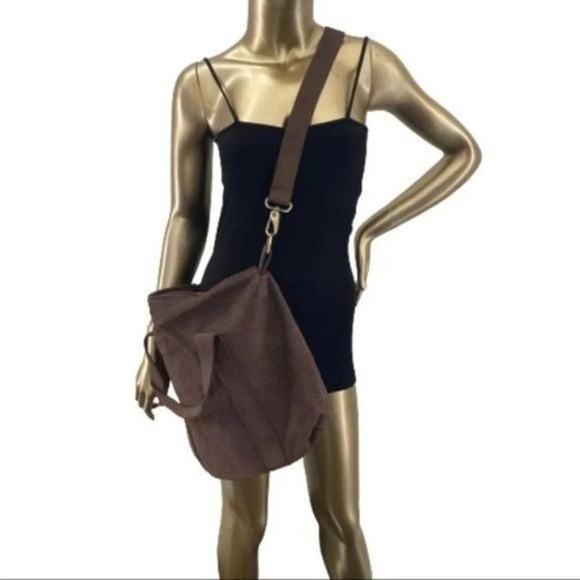 Lalla Marrakech Chocolate Leather Convertible Shoulder Bag - Picture 6 of 7